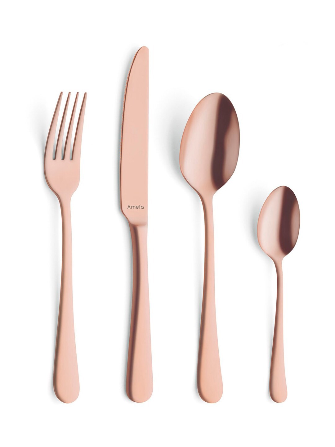 

Amefa Pack Of 24 Copper Austin Stainless Steel Cutlery Set