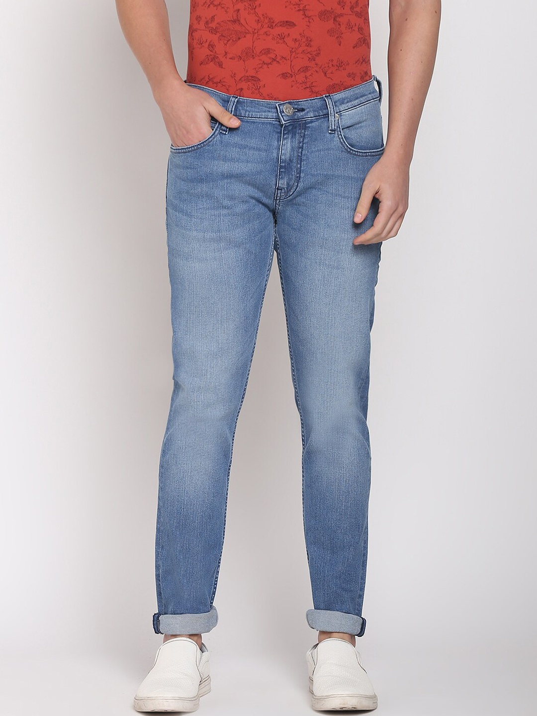 

Lee Men Blue Skinny Fit Light Fade Stretchable Jeans