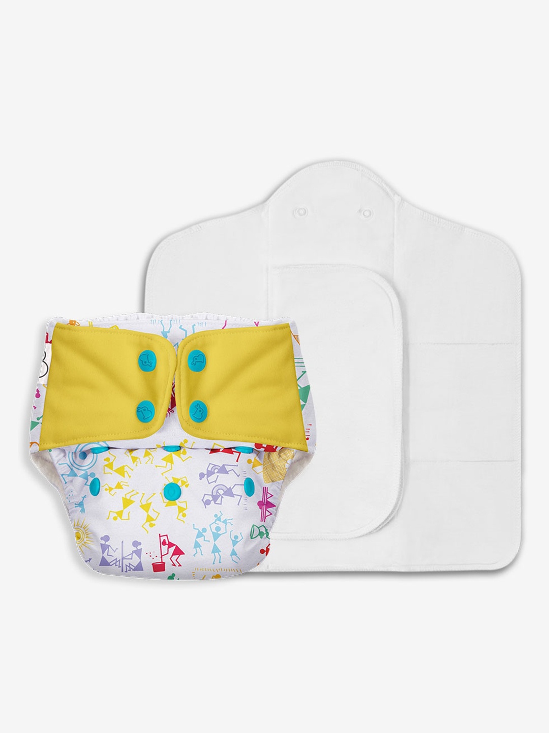 

SuperBottoms Kids Assorted Washable & Reusable Sustainable Diaper