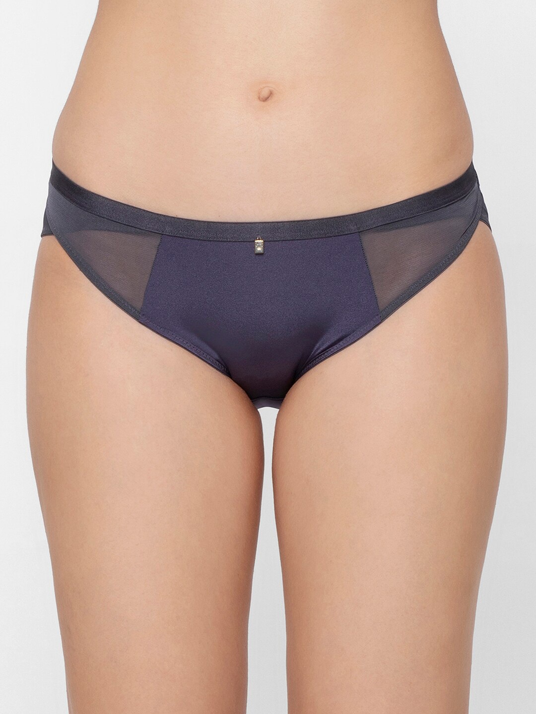 

Triumph Mesh T-Shirt Bra Series Seamless Hipster, Charcoal