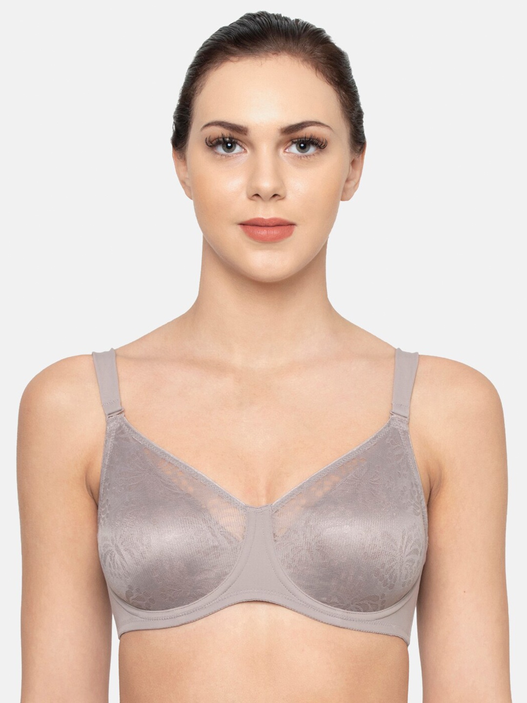 

Triumph Minimizer 112 Non Padded Wired Seamless Minimizer Bra, Grey