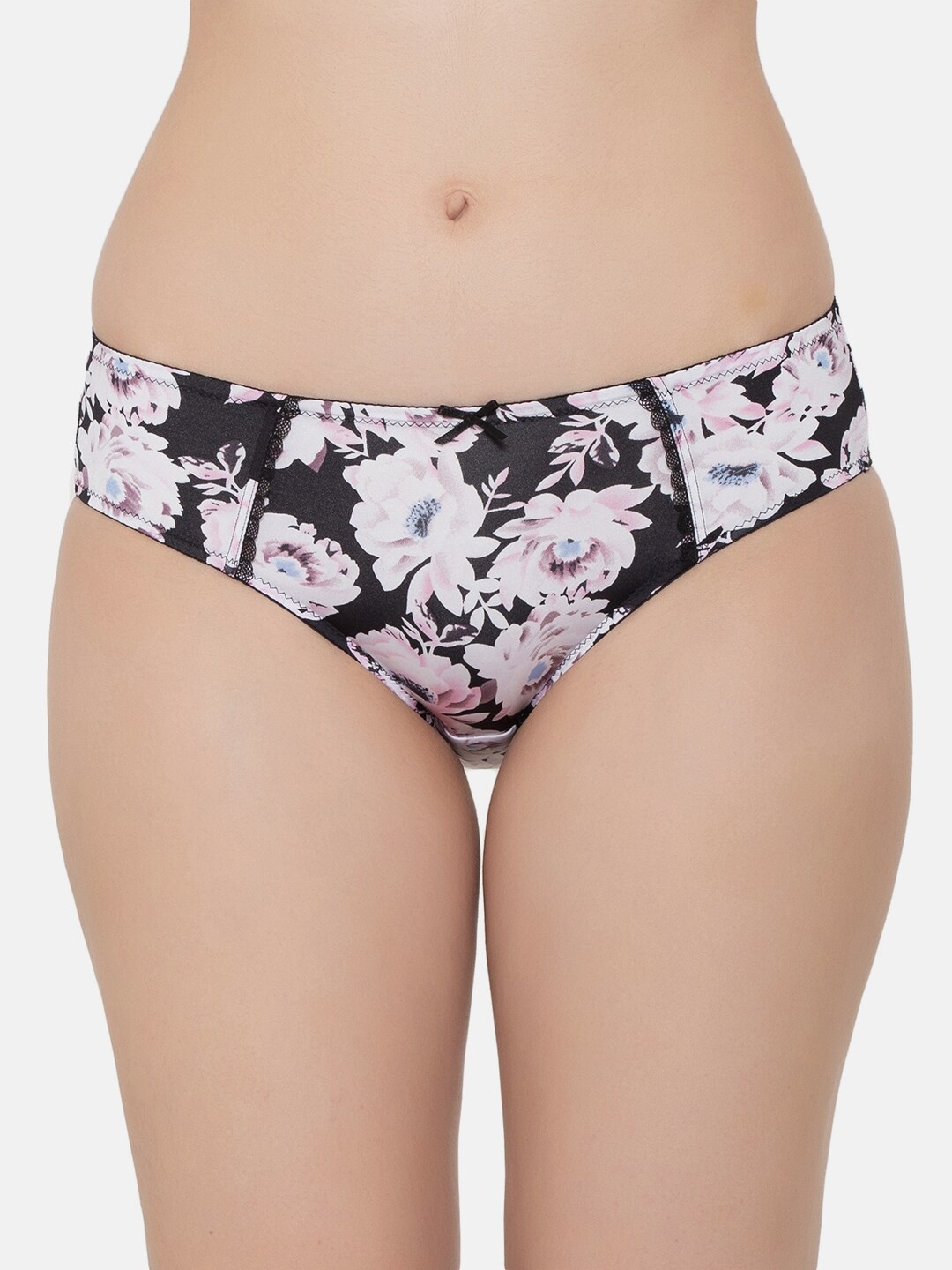 

Triumph Midnight Garden Seamless Midi Brief, Black