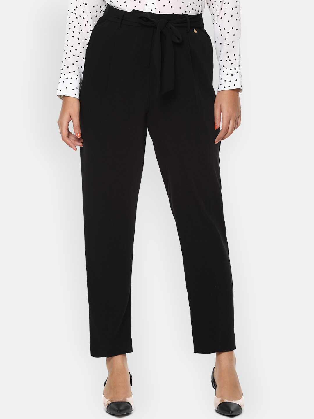 

Van Heusen Woman Black Peg Trousers