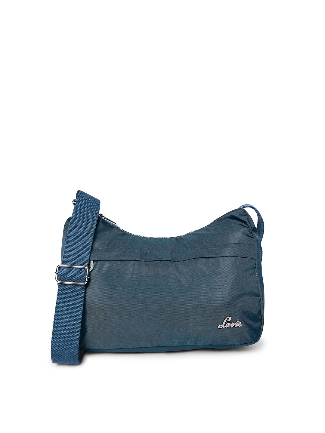 

Lavie Blue Solid Shopper Sling Bag, Teal