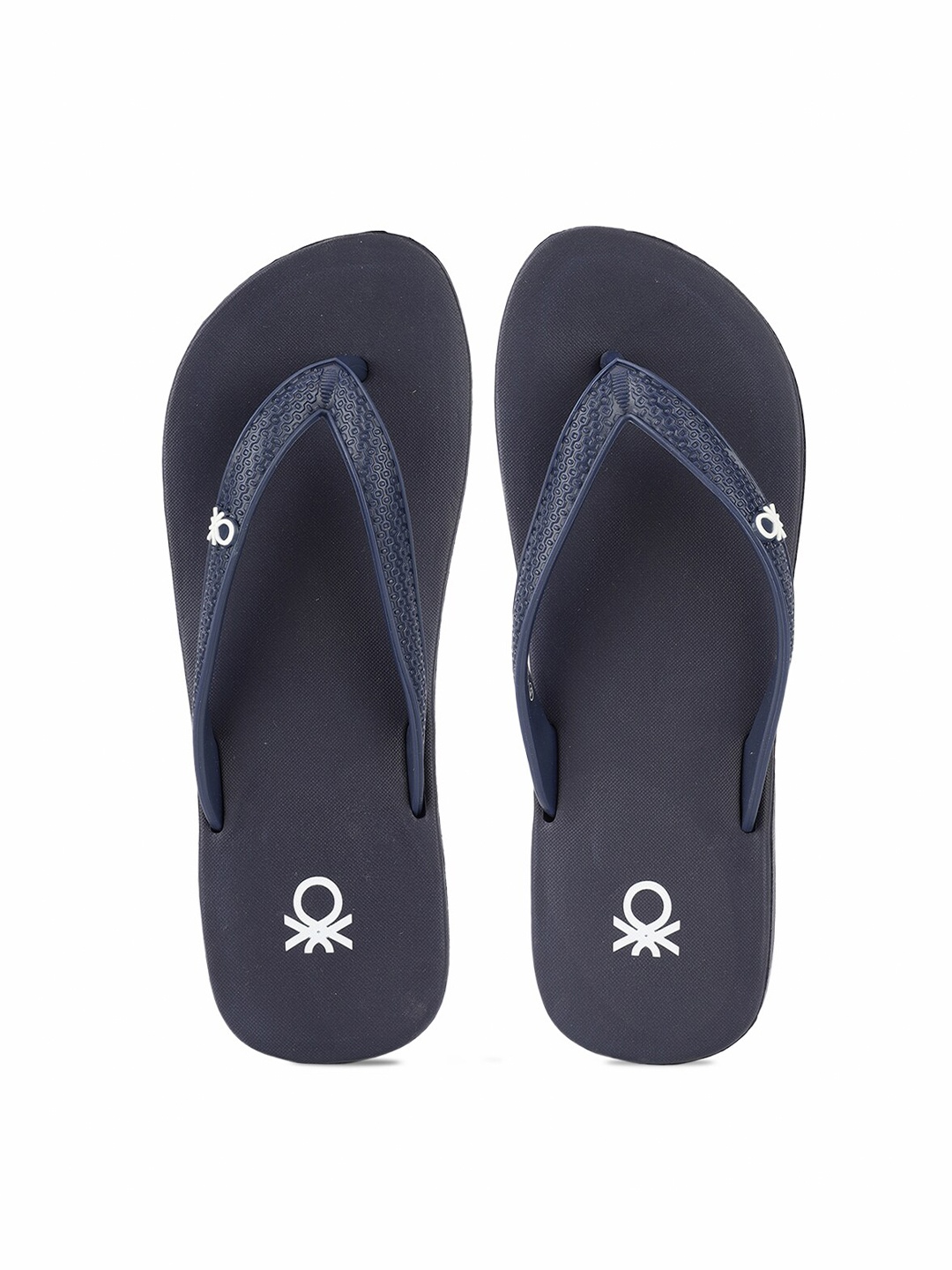 

United Colors of Benetton Women Navy Blue Flip Flops