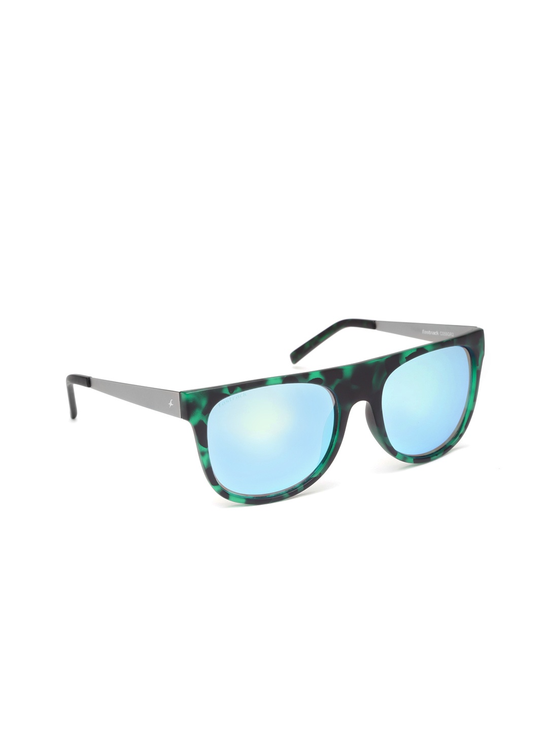

Fastrack Men Square Mirrored Sunglasses C059GR2, Purple