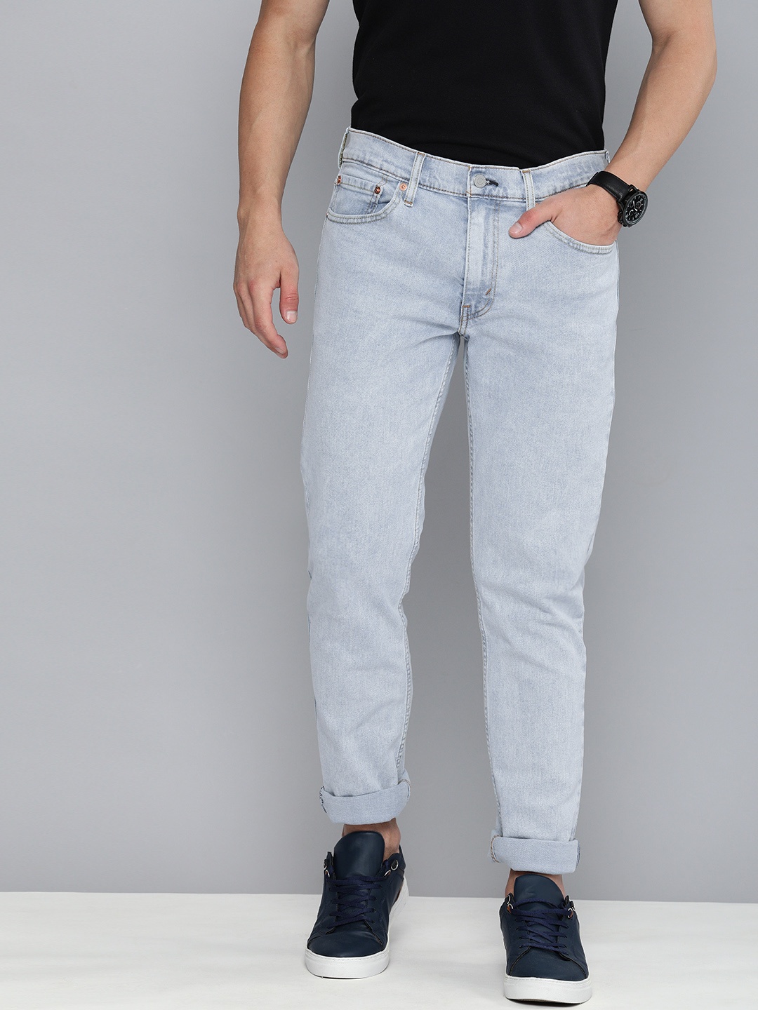 

Levis Men Blue 511 Slim Fit Mid Rise Clean look Stretchable Jeans
