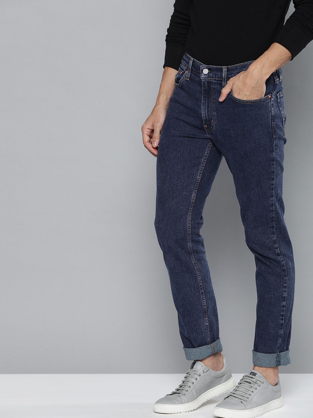 

Levis Men Blue 511 Slim Fit Light Fade Stretchable Jeans
