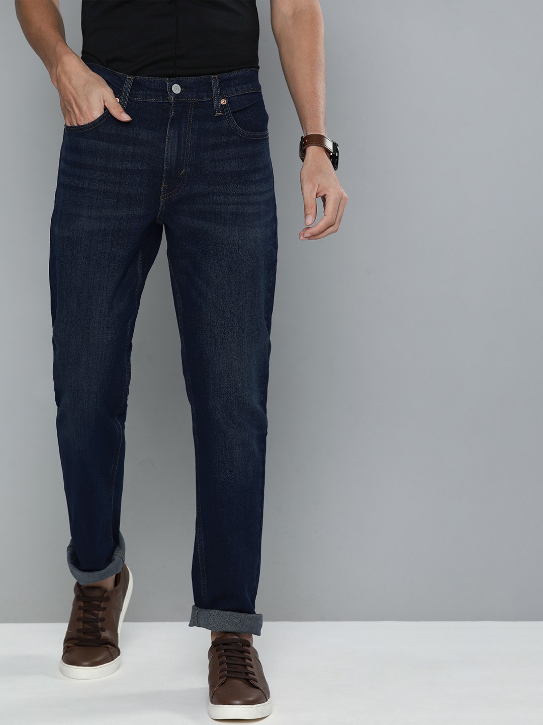 

Levis Men Blue Mid-Rise Slim Fit Stretchable Jeans