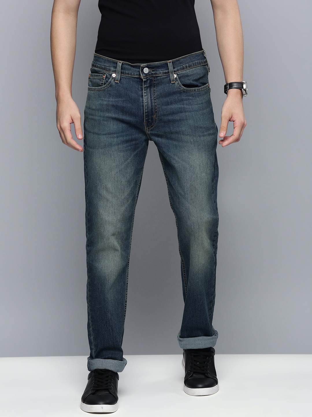 

Levis Men Blue 511 Slim Fit Heavy Fade Stretchable Jeans