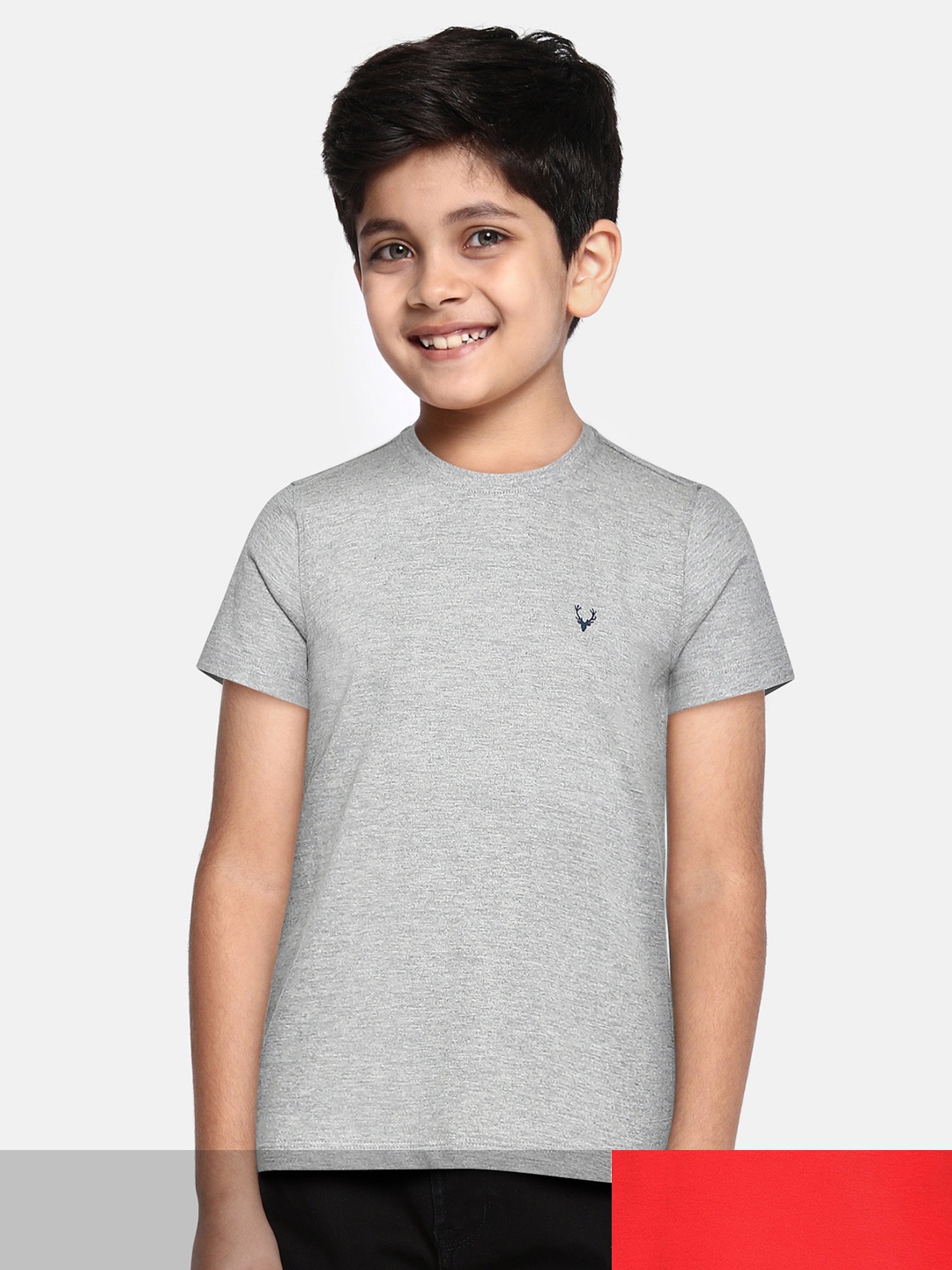 

Allen Solly Junior Boys Pack of 2 Tshirts, Red