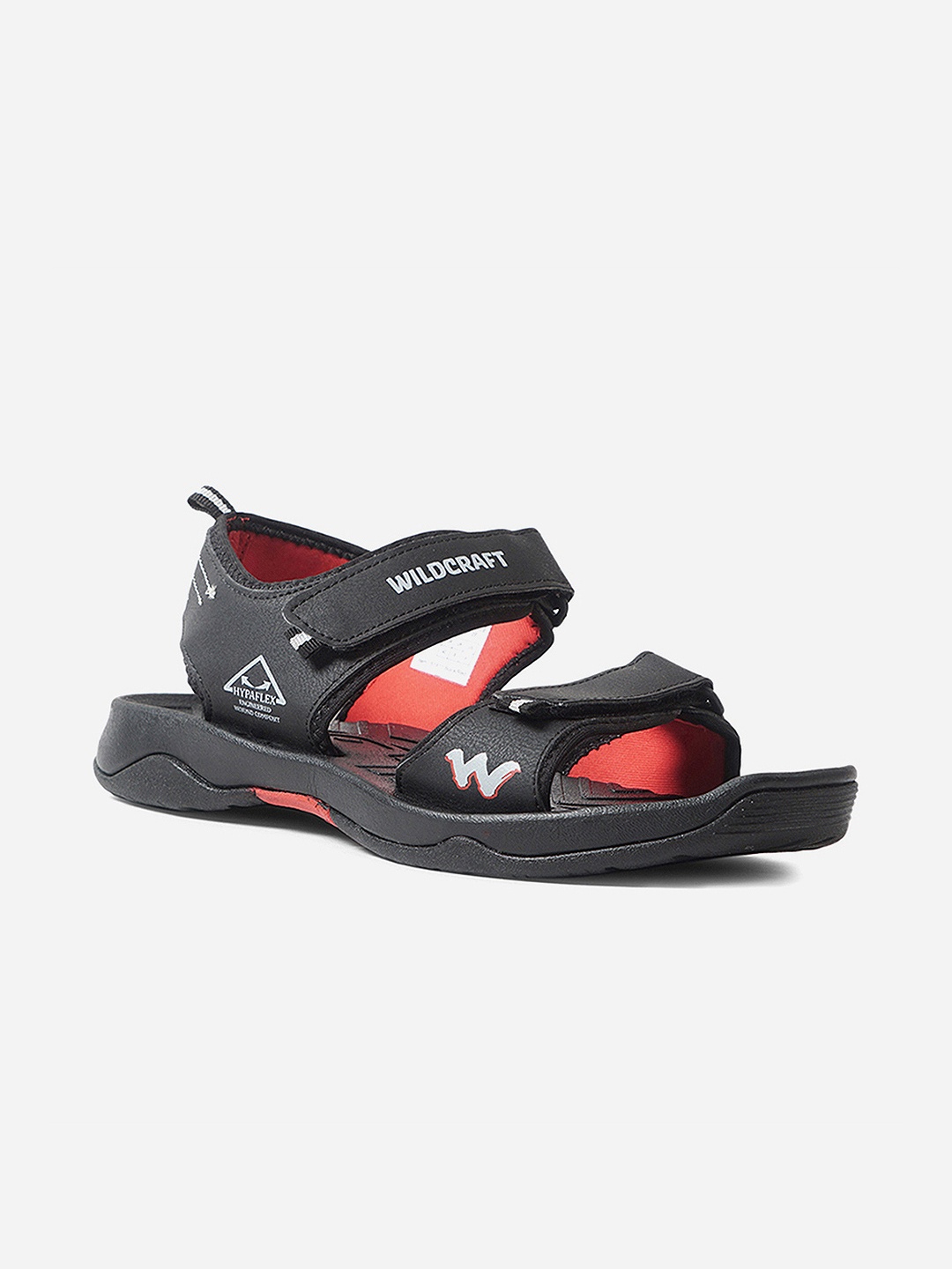 

Wildcraft Men Black & Red Reformer Sports Sandals