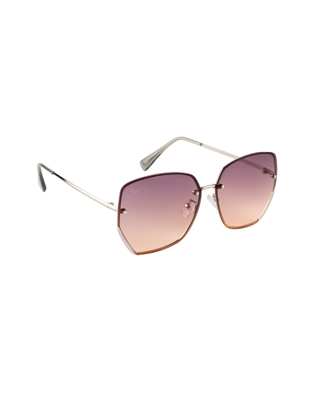 

AISLIN Women Silver UV Protected Oversized Sunglasses