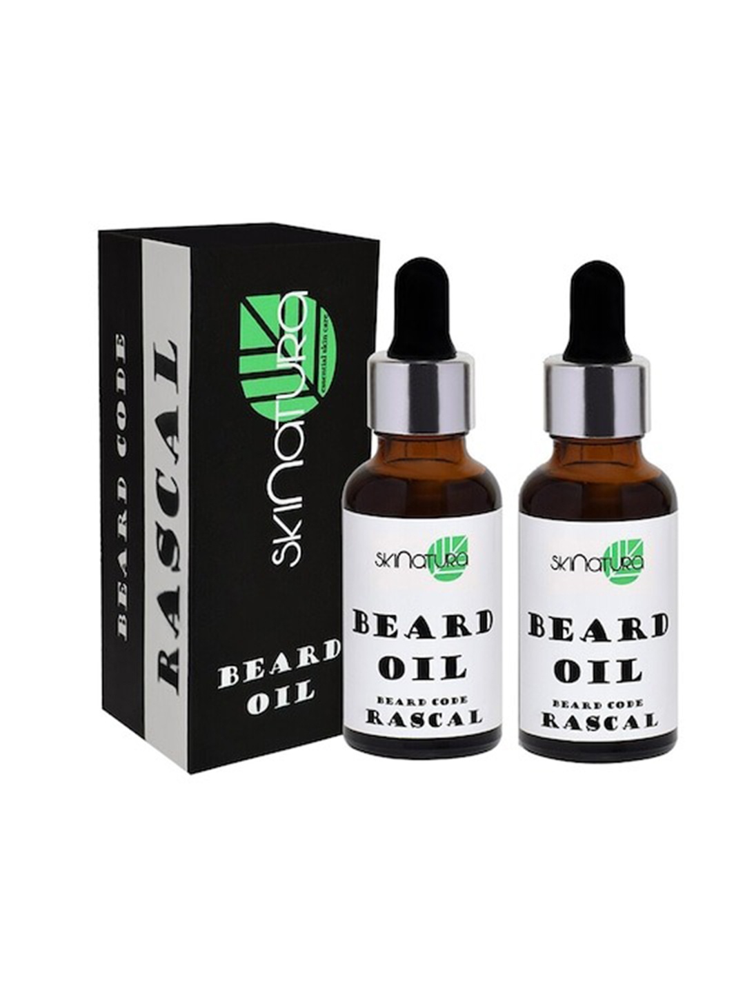 

Skinatura Men Set of 2 Rascal Beard Oil, Brown