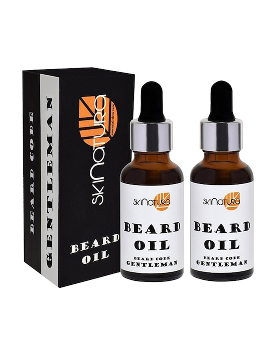 

Skinatura Men Set of 2 Gentleman Beard Oil, Brown