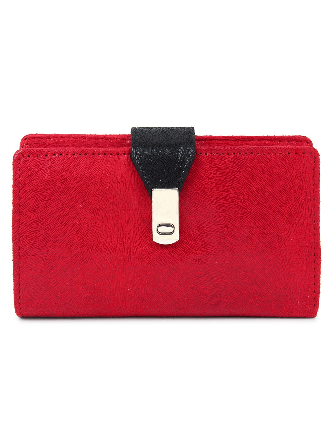 

Spice Art Women Red Solid Two Fold Wallet
