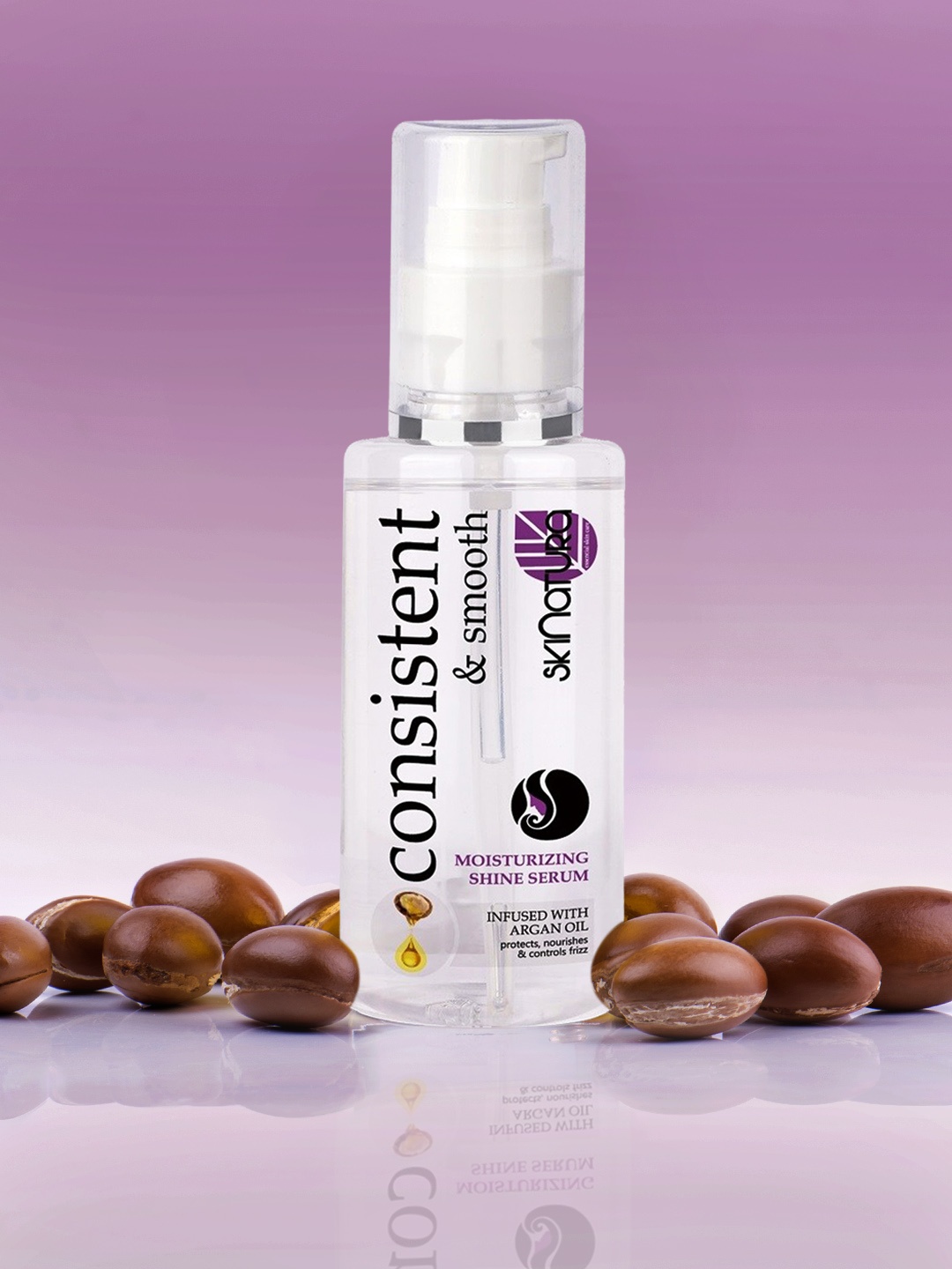 

Skinatura Consistent & Smooth Hair Serum with Infused Argan Oil 100ml, White