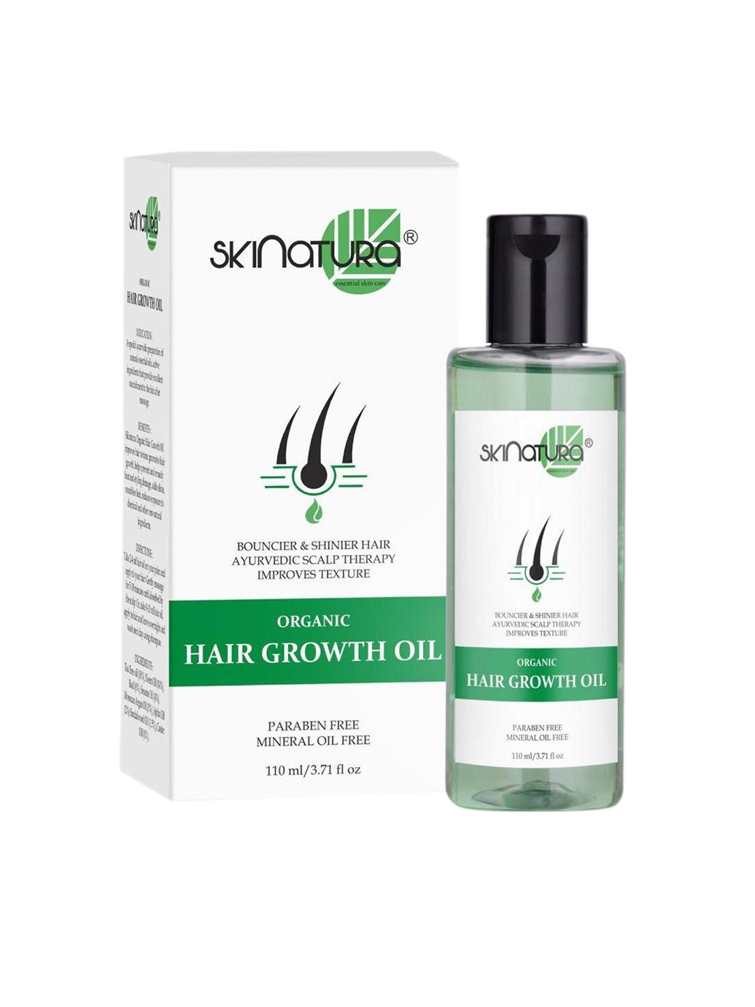 

Skinatura Organic Hair Growth Oil 110 ml, White