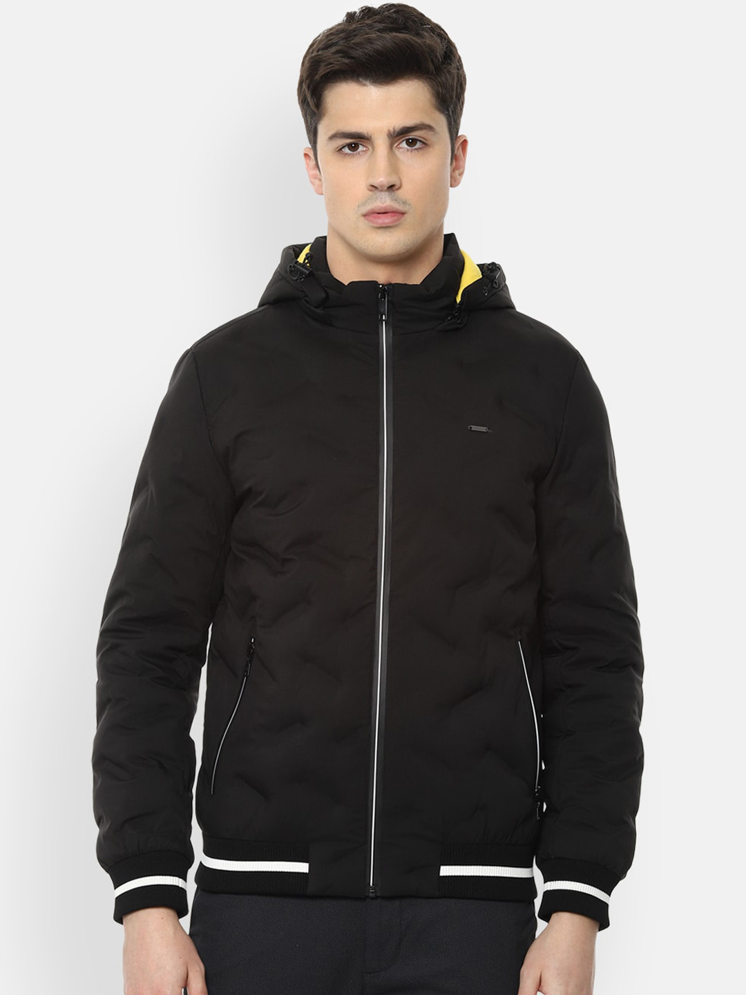 

Van Heusen Sport Men Black Bomber Jacket