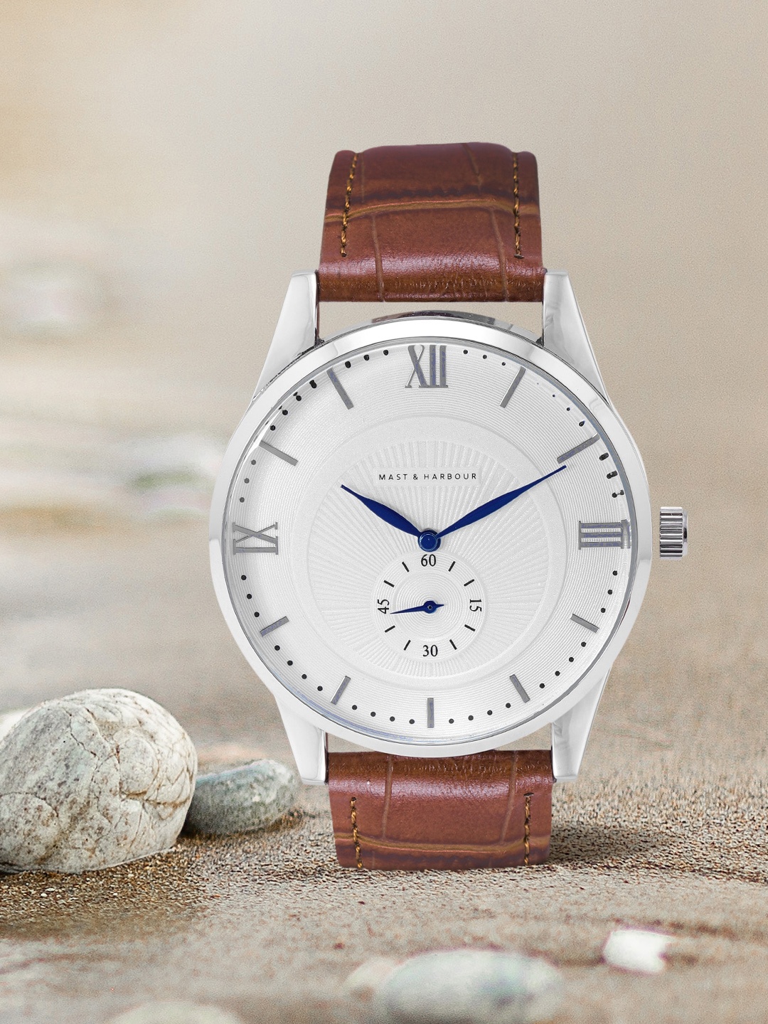 

Mast & Harbour Unisex White Analogue Watch MFB-PN-WTH-DK2862