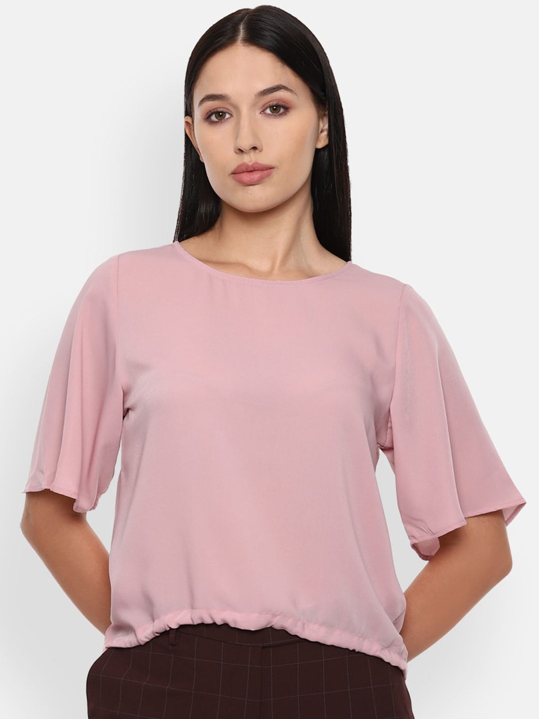 

Van Heusen Woman Pink Regular Top