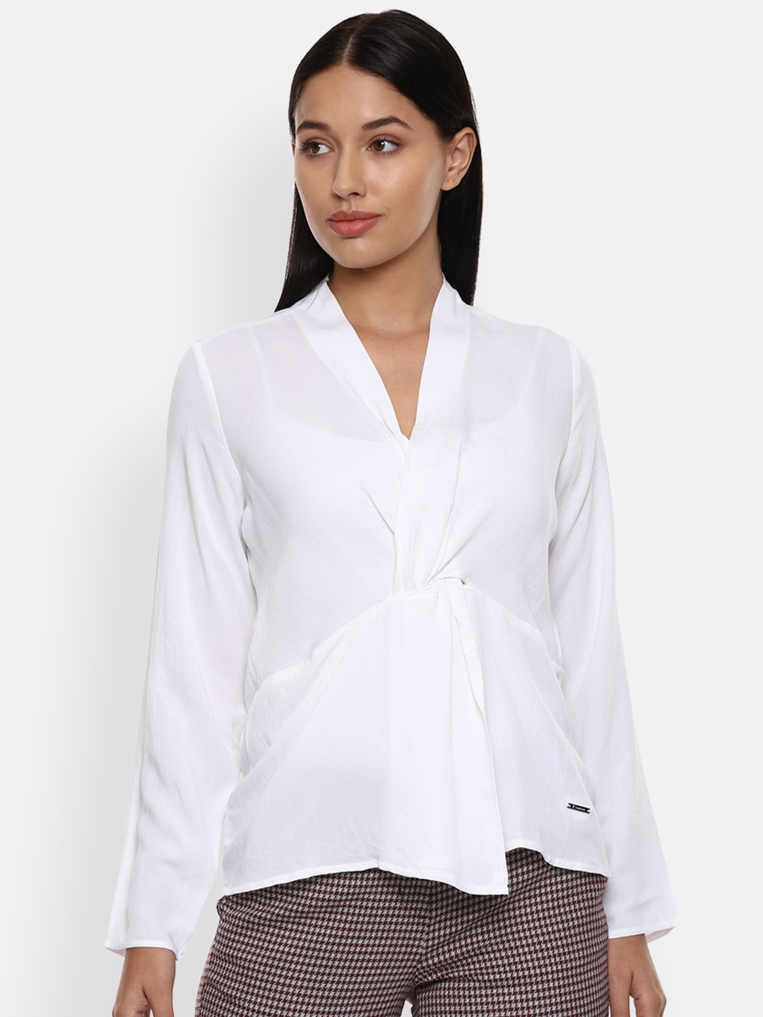 

Van Heusen Woman White Regular Top