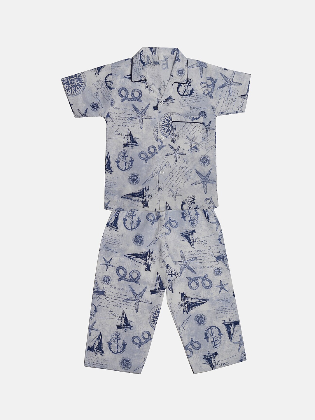 

TINY HUG Boys Assorted Printed Night suit