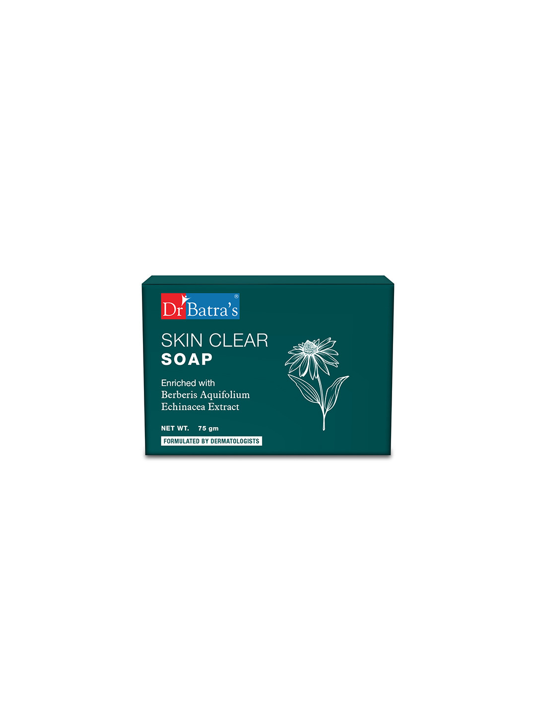

Dr. Batras Skin Clear Soap Enriched with Berberies Aquifolium & Echinacea Extract - 75g, Pink