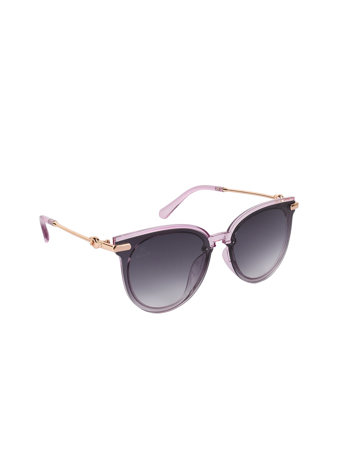

AISLIN Women Grey & Purple Cat Eye UV Protected Sunglasses 14558-89-AS-9231