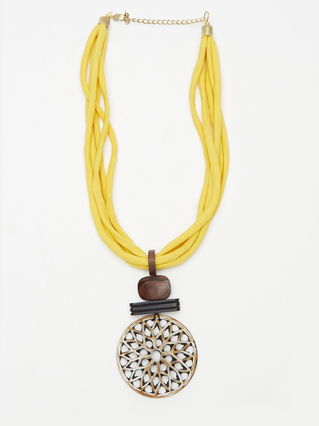 

Fabindia Women Gold & Yellow Metal Necklace