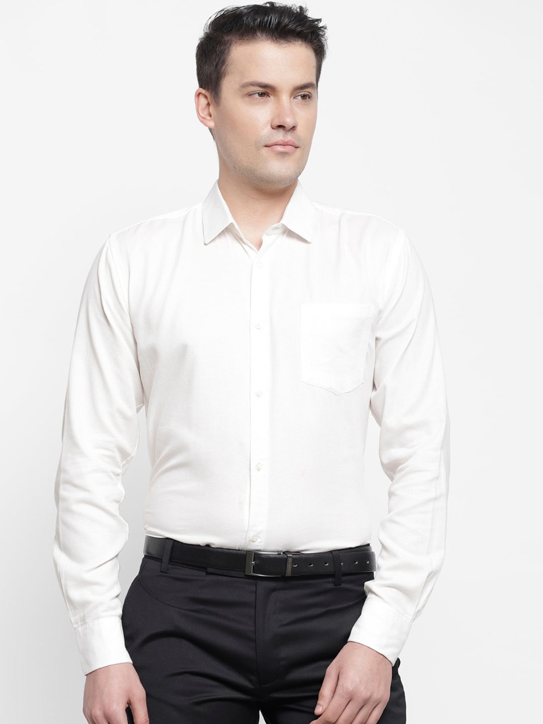 

cape canary Men White Casual Shirt
