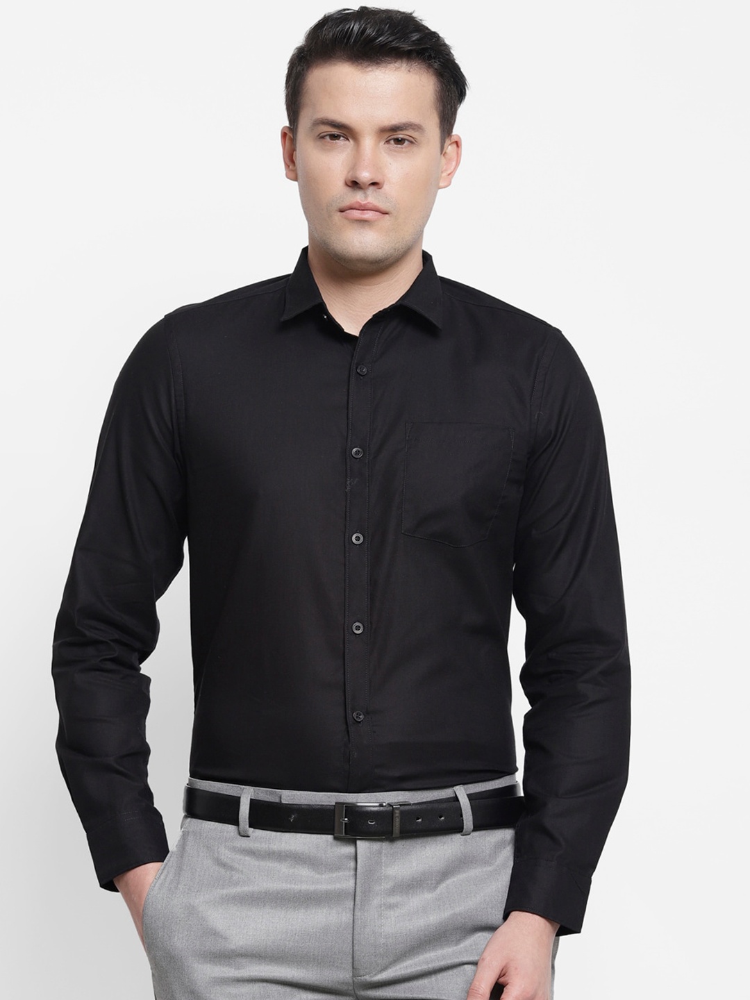 

cape canary Men Black Casual Shirt