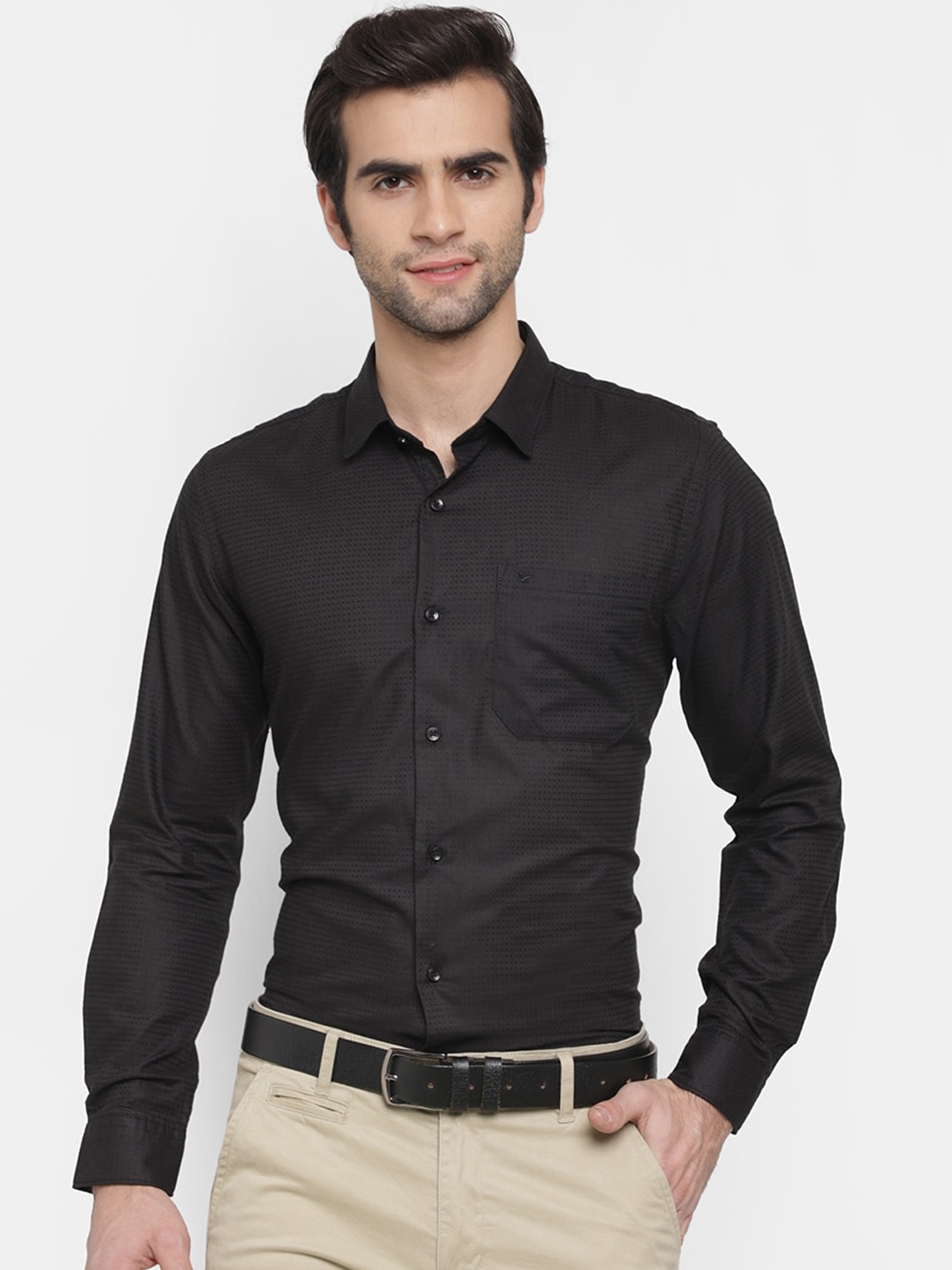 

cape canary Men Black Casual Shirt