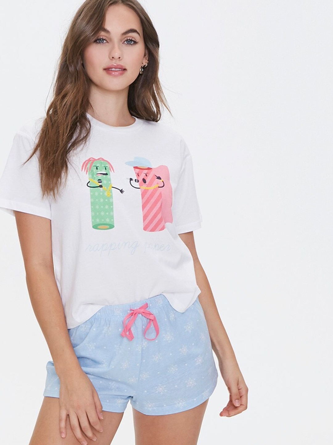 

FOREVER 21 Women Multi, White