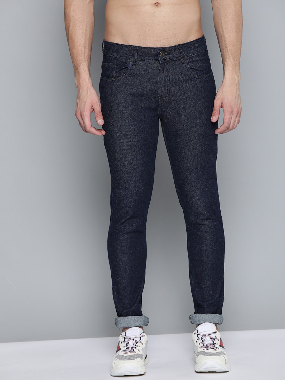 

Harvard Men Blue Skinny Fit Stretchable Jeans