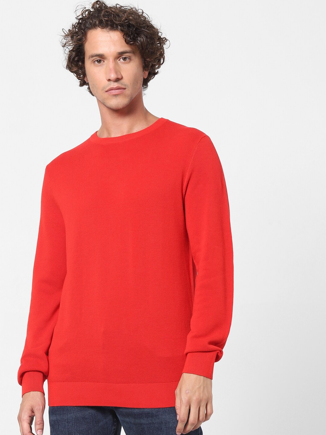 

Celio Men Red Colourblocked