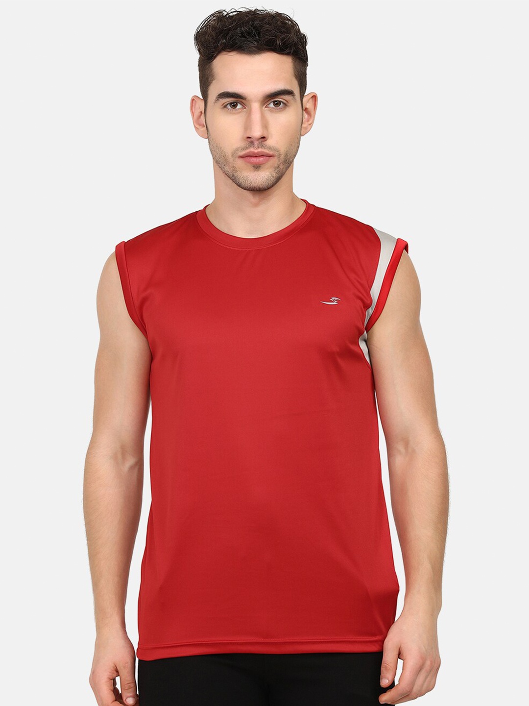 

V2 Value & Variety Men Red Cotton T-shirt