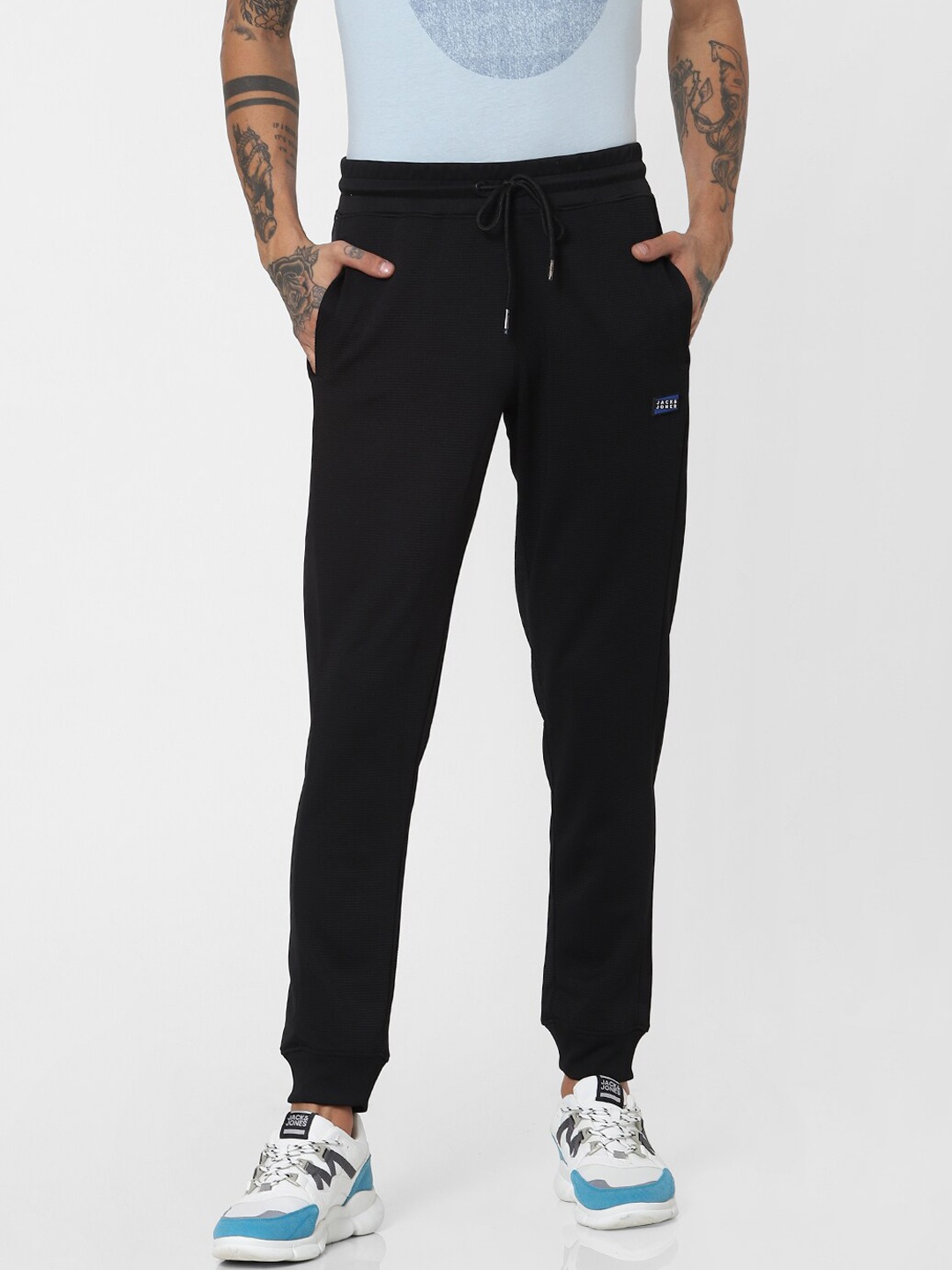 

Jack & Jones Men Black Joggers