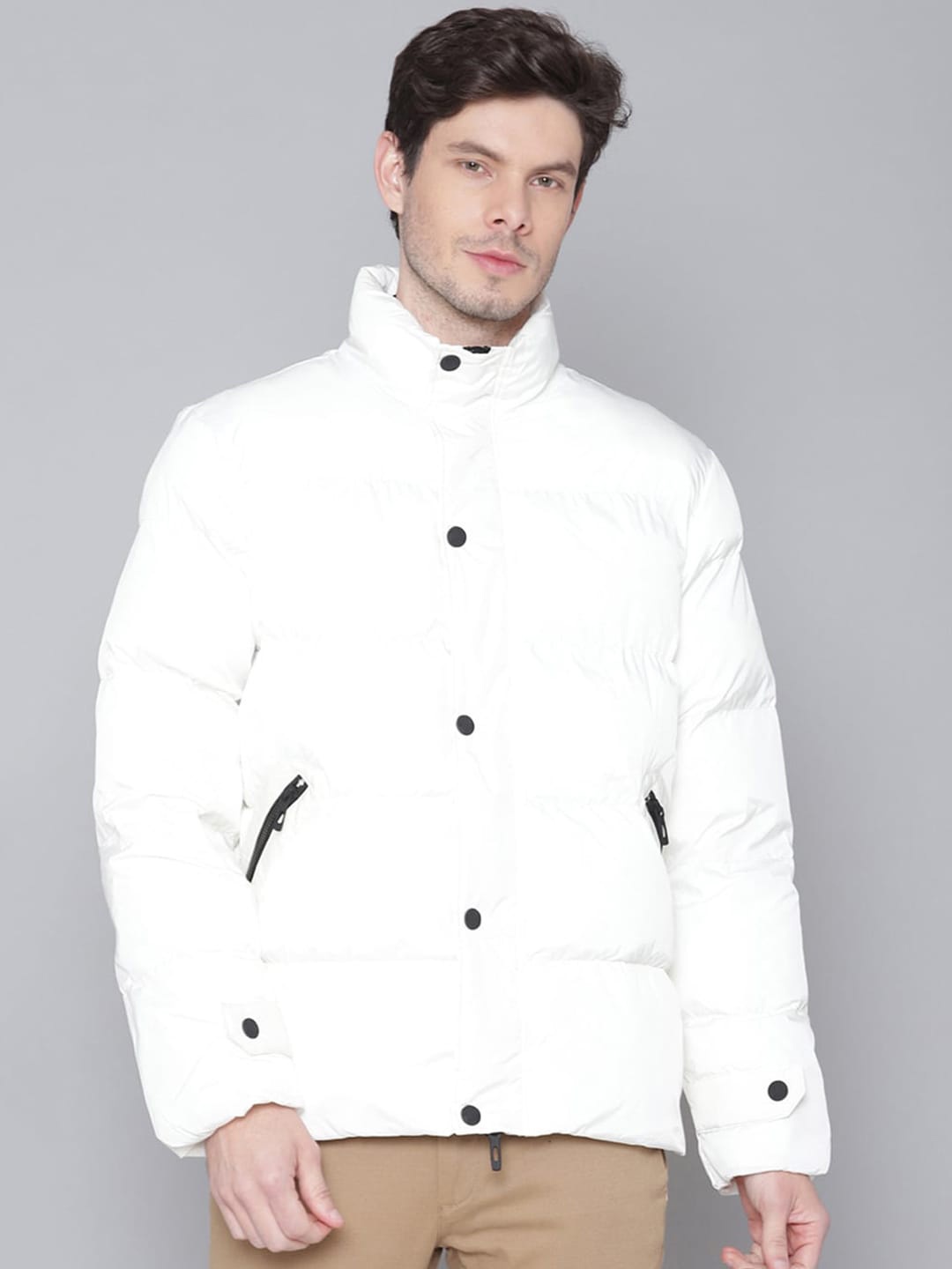 

Antony Morato Men White Puffer Jacket