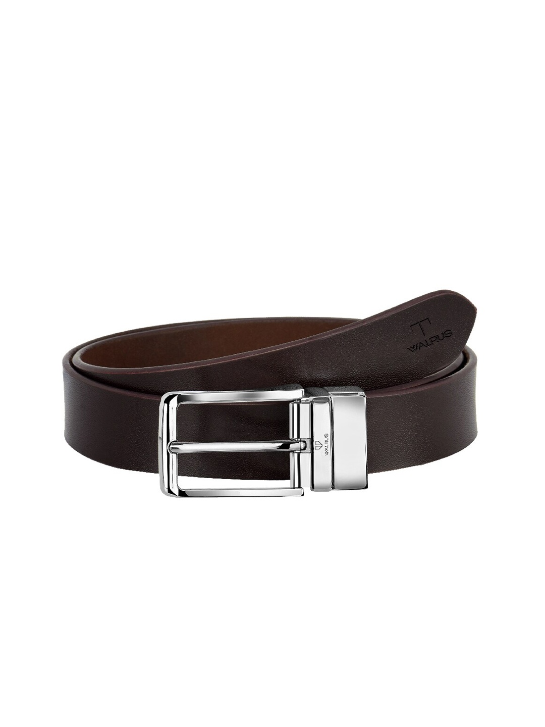 

Walrus Men Brown Leather Formal Belt