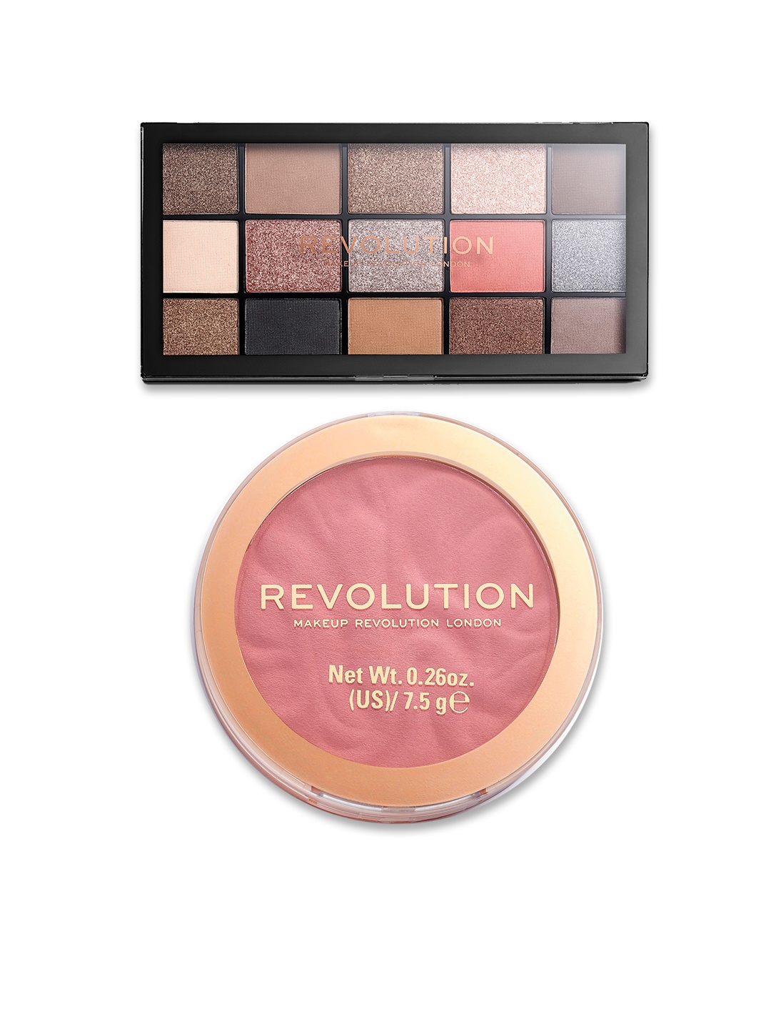 

Makeup Revolution London Reloaded Eyeshadow & Blusher Combo, Multi