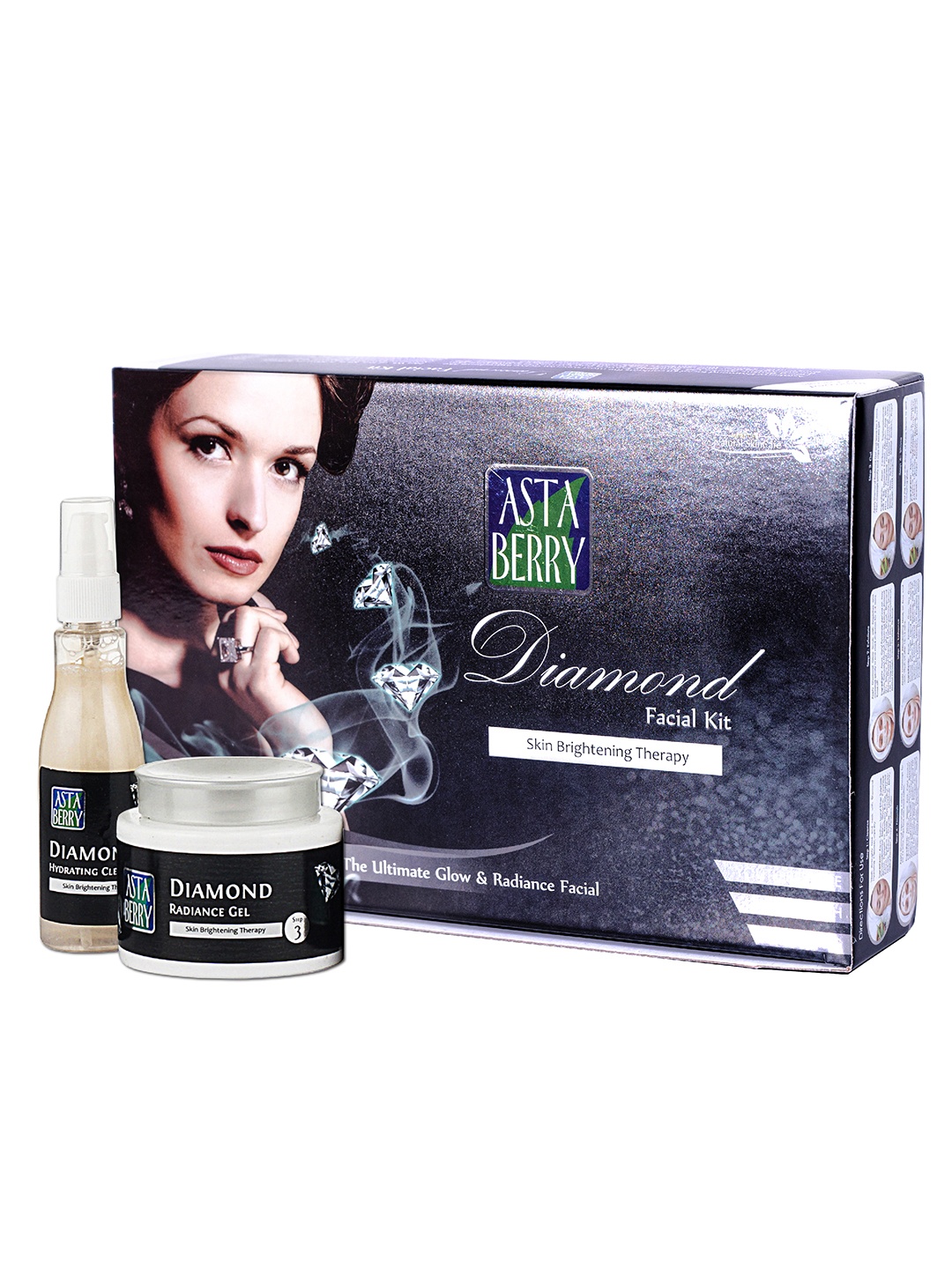 

Astaberry Diamond Facial Kit, Black