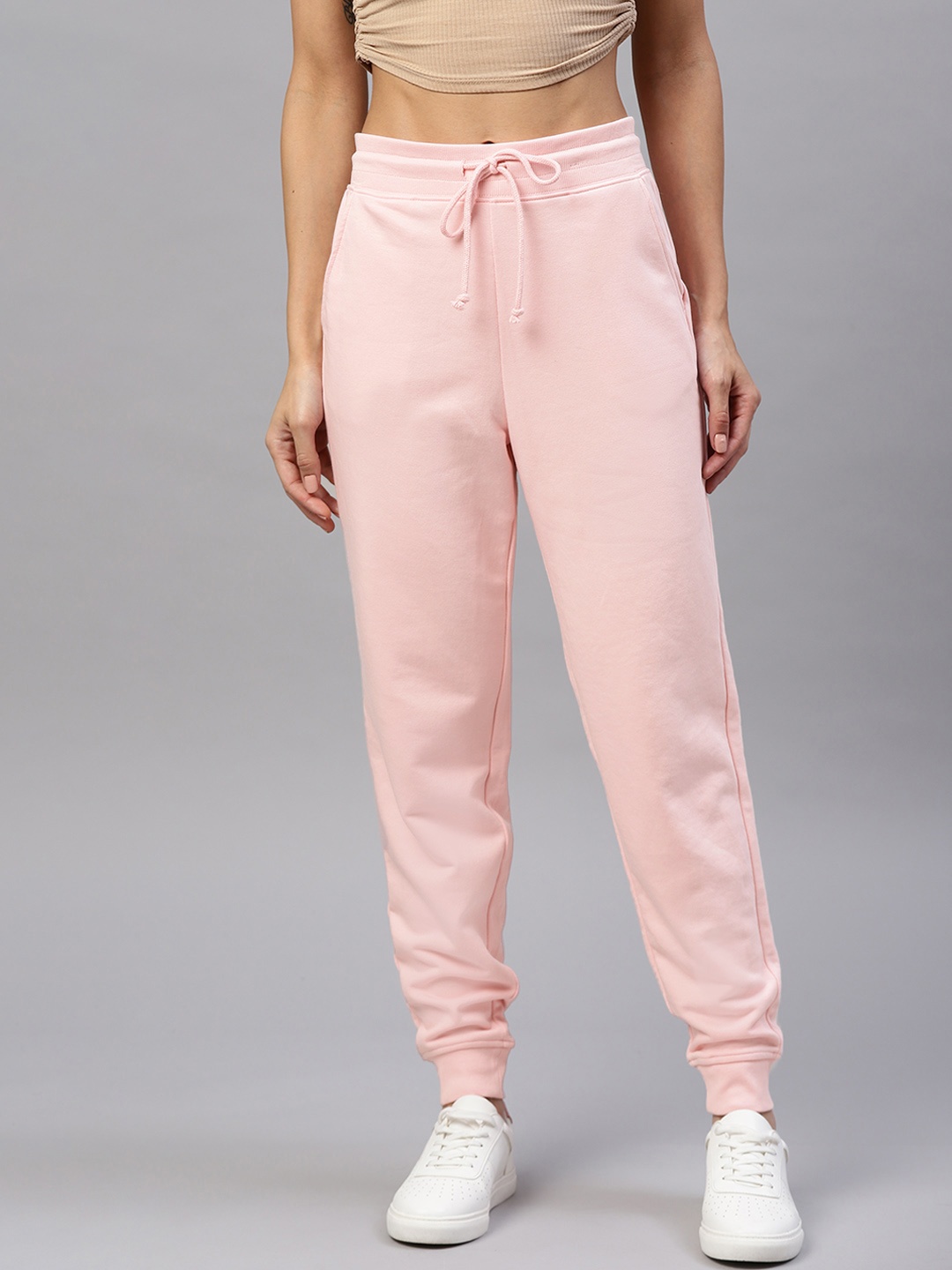 

Marks & Spencer Women Pink Solid Joggers