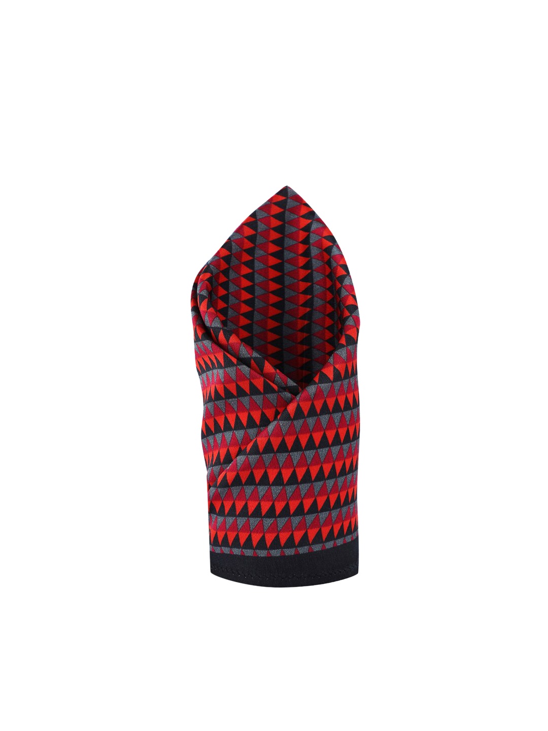 

Pocket Square Chokore Black & Red Silk Pocket Square