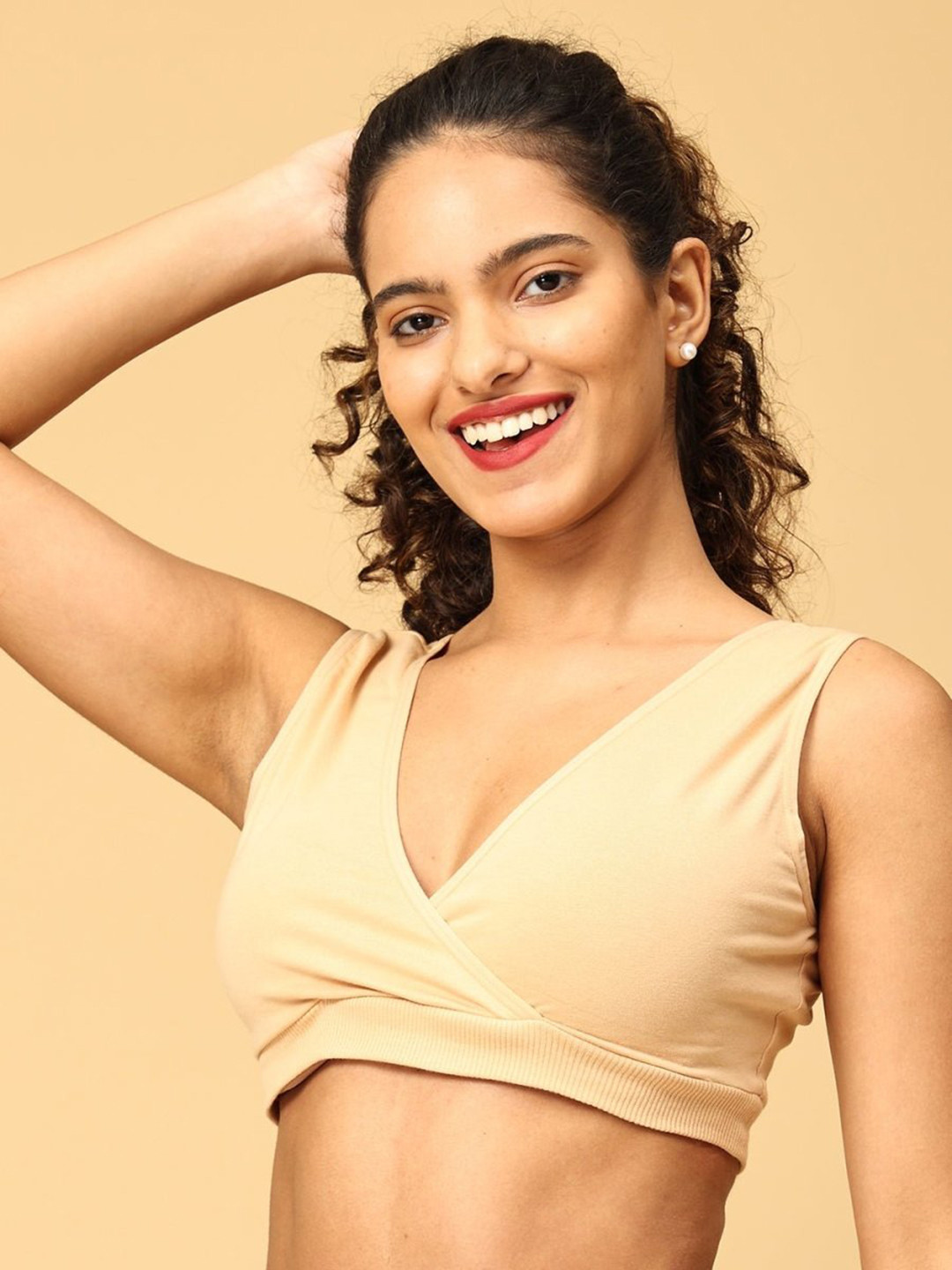 

The Mom Store Beige Maternity Bra Full Coverage-MSPBR-BGE-S