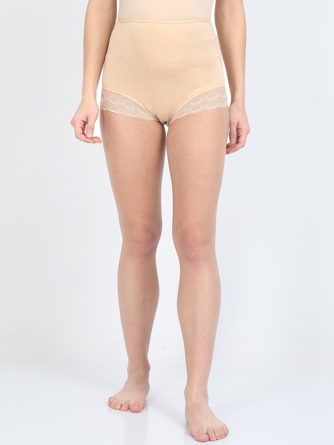 

The Mom Store Women Beige Solid Maternity Briefs