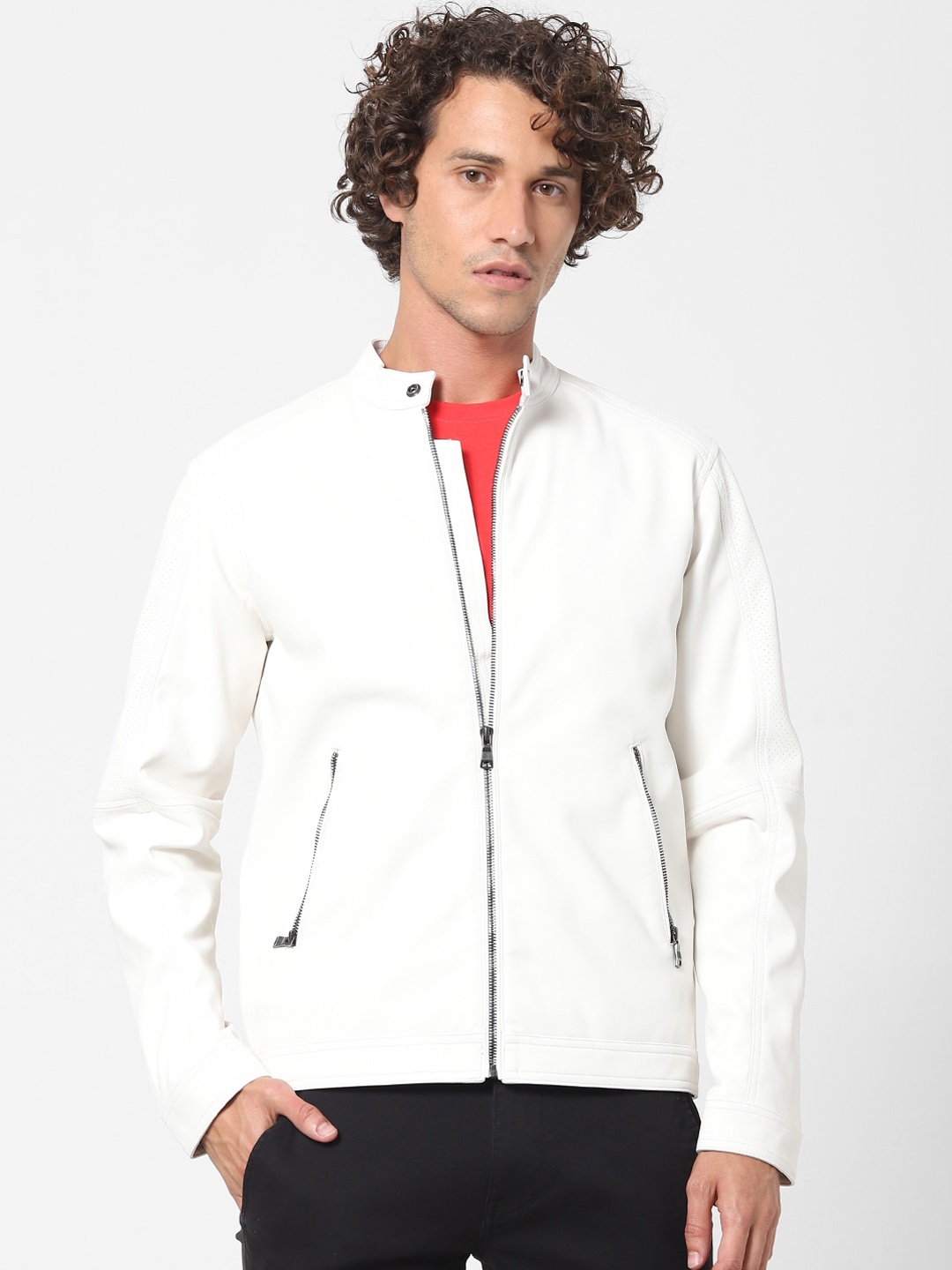 

Celio Men White Tailored Jacket