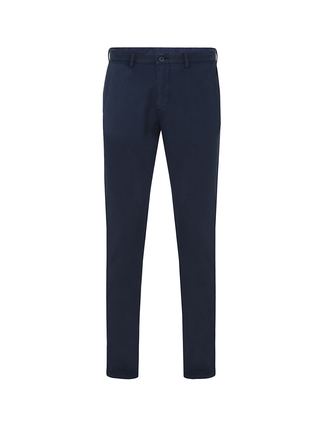 

HACKETT LONDON Men Navy Blue Trousers