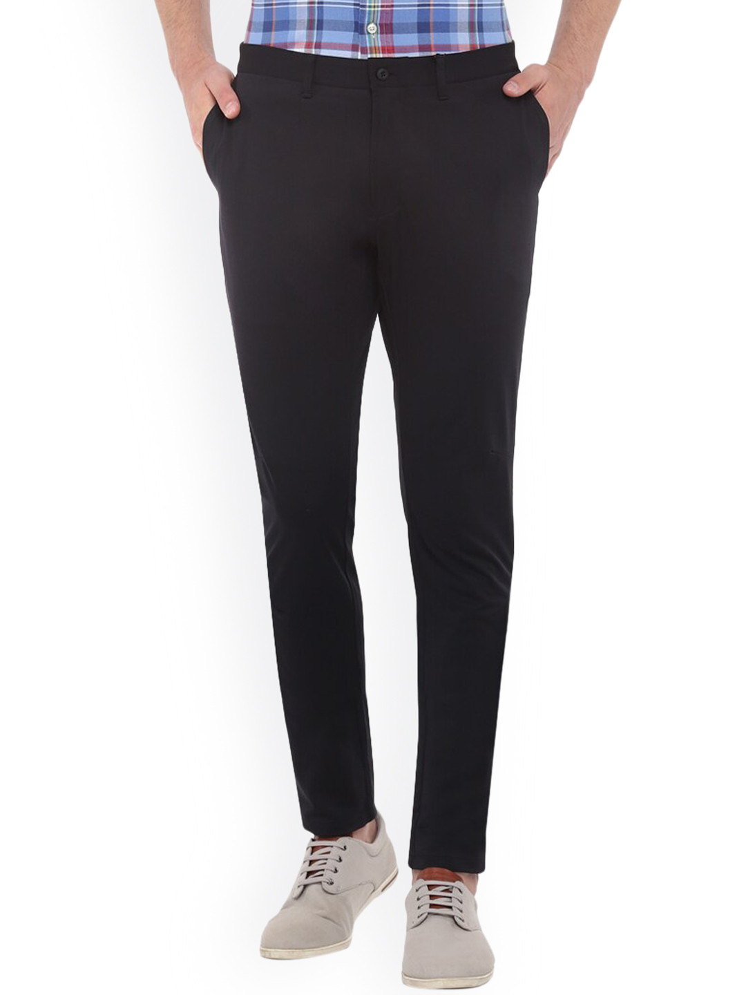 

HACKETT LONDON Men Black Trousers
