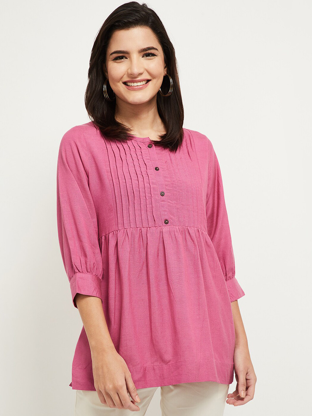 

max Women Pink Tunic